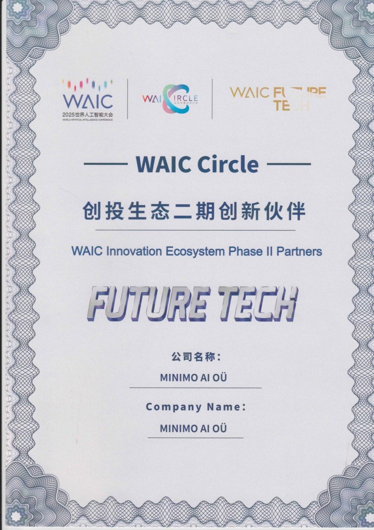 2025: Shanghai WAIC FutureTech Startup – Exhibitor